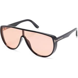 TOM FORD Mand FT1182 ACHILLES 05E Solbriller Injiceret Sort Brun Maske Fotokromatisk