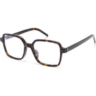 SAINT LAURENT Kvinde SL M139 002 Optiske stel Acetat Havana Transparent Firkantet