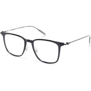 Montblanc Mand MB0354O 001 Optiske stel Injiceret Sort Transparent Firkantet