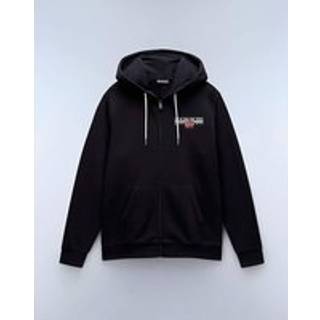 NAPAPIJRI Herren Sweatjacke schwarz unifarben