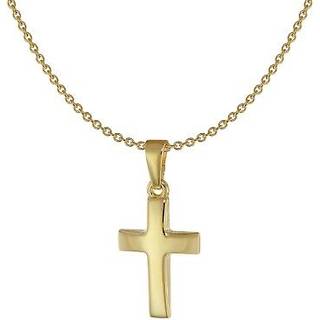 Acalee 20-1220 Kinder-Halskette mit Kreuz-Anhänger Gold 333 / 8 Karat