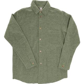 Engel Men's Shirt Skjorte Herrer størrelse 44 farve grøn/olivengrøn