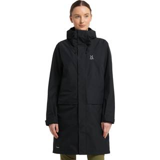 Haglöfs Women's Aria Proof Parka True Black, L