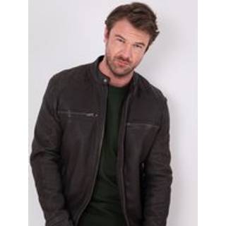 Lakeland Leather Lakeland Leather Brown Harker Jacket