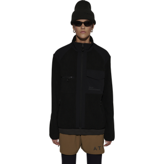 HALO PANELED FLEECE JACKET