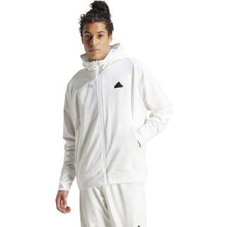 Z.N.E. Woven Full-Zip Hooded træningsoverdel - White - L