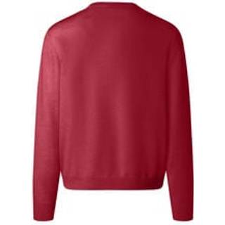 Maerz Herren Pullover rot unifarben