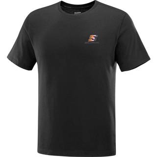 Salomon Men's Snow Inspired Furious Logo Deep Black, M