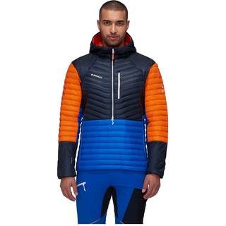 Mammut Eiger Speed Insulation Half Zip Hoodie Syntetiske sweatere Herrer størrelse XL farve blå