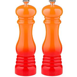 Le Creuset salt og pebermølle sæt 8-tommer flamme