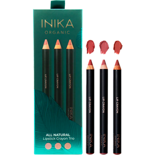 Inika Organic Organic Lipstick Crayon Trio