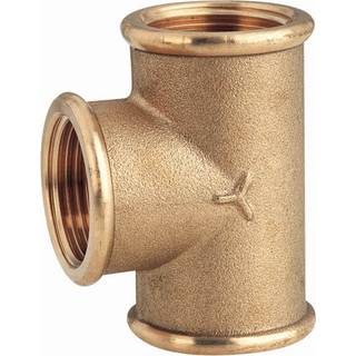 T-kobling til rør Maestrini TEE Female/Female/Female, messing, 1" G (BSP) (indvendig)