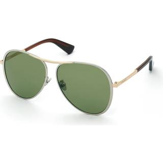 Nina Ricci Kvinde SNR407 340Y Solbriller Metal Guld Grøn Pilot Normal