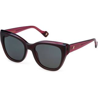 Yalea SYA153 CAROLINA AHTP 53 Solbriller Kvinder Grå - Pink Top - 53mm