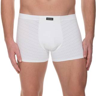 bruno banani Herren Shorts weiß Mikrofaser/Funktion unifarben