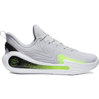 Curry 12 'Gravity' Unisex Basketball Shoes Halo Gray / Black / High Vis Yellow 43