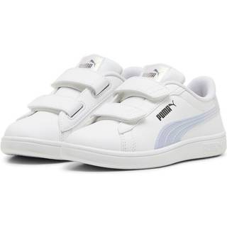 Puma Smash 3.0 Holo 2.0 Sneakers Kids, White, Size 29, Shoes - Silver - 29