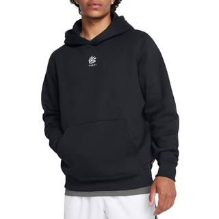 Curry Splash Men's Hoodie Black / White Clay L