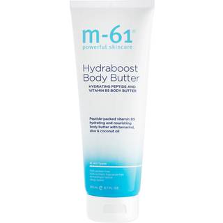 m-61 Hydraboost Body Butter | Fugtgivende og opstrammende kropssm?r med peptider vitamin B5 og kokosolie 6,7 Fl Oz