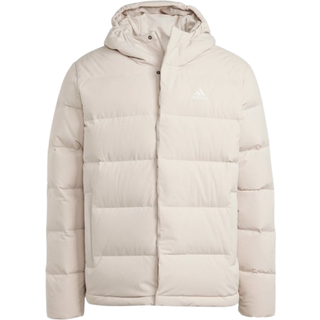 Helionic Hooded dunjakke - Wonder Beige / Wonder Beige - M
