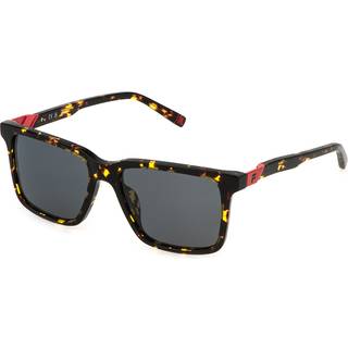 Fila Mand SFI891V 779P Solbriller Acetat Havana Røg Firkantet Polariseret