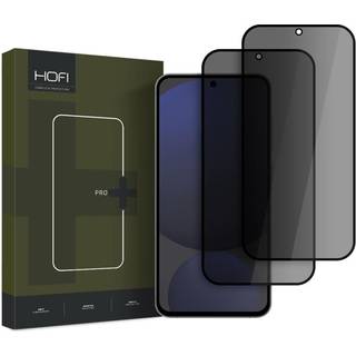 Samsung Galaxy S24 FE Hofi Anti Spy Pro+ Privacy Skærmbeskyttelse Hærdet Glas - 2 Stk. - Sort Kant