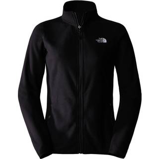 The North Face Women's 100 Glacier Full Zip Fleecejakke Damer størrelse M farve sort