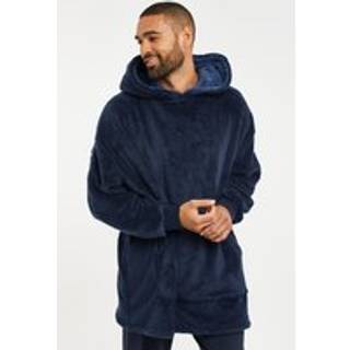 Threadbare Teddystof Oversized Loungewear HættetrøjeMiddel