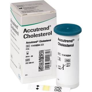 Accutrend kolesterol teststrimler - 25 stk.