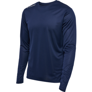 Langærmet T-shirt Hummel hmlRUN JERSEY L/S 227245-1009 Størrelse M