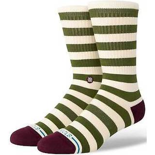 Stance Breton Crew Socks - M - green