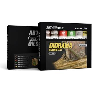DIORAMA COLORS SET - ABT 502 OILS