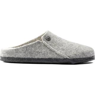 Birkenstock Zermatt Shearling Wool Felt Hyttesko størrelse 44 - Regular farve grå