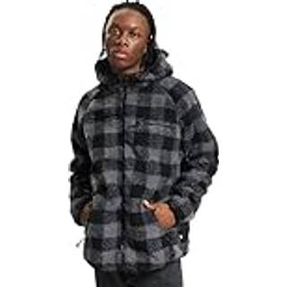 Brandit Teddyfleece Worker Jacket Black/Grey 7XL