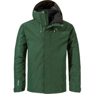 Schöffel 3In1 Jacket Okere 3 i 1-jakke Herrer størrelse 48 farve grøn