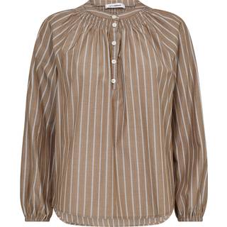 Co Couture SamraCC Stripe Blouse 35619 Walnut