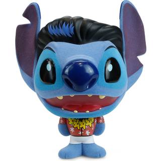 STITCH - Elvis Blue Hawaiian - Bhunny Flocked Vinyl Figure - 10cm