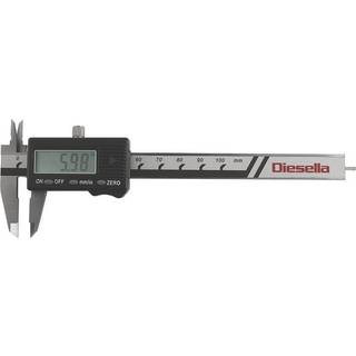 DIESELLA Digital Skydelære 0-100x0,01 mm med kæbelængde 30 mm