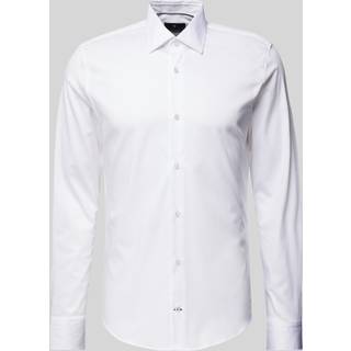 JOOP! Herren Hemd weiß Slim Fit - weiß