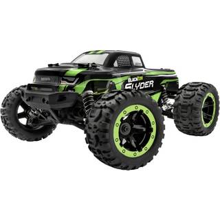 BlackZon Slyder Monster 1:16 2.4GHz RTR 4WD LED Vandtæt Grøn [Levering: 1-2 dage]