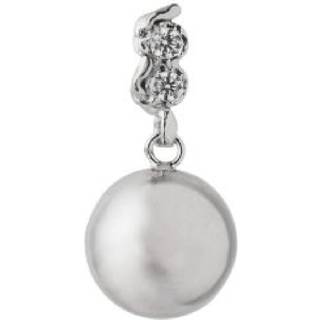 Twin Flow & Disco Ball Earring - Silver - Stine A - Sølv One Size