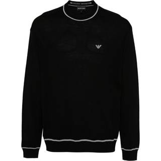 EMPORIO ARMANI Herren Pullover schwarz unifarben