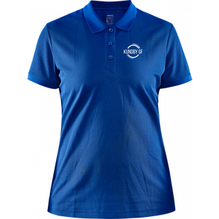 Craft 1909139 core unify polo shirt w Kvinde Club Cobolt 2XL