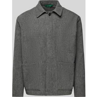 Kerr Herringbone Hybrid Jakke, Grey, 50