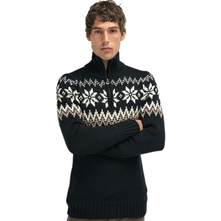 Myking Sweater M Black Brown Offwhite (S)