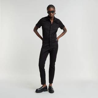 Utility Jumpsuit - Black - Women