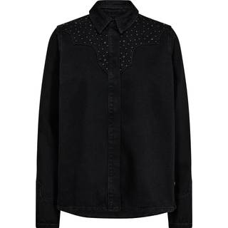 Mos Mosh Mmevira Deco Denim Shirt Skjorter 167190 Black (L)