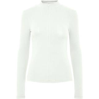 PIECES dame pullover PCKITTE - Bright White - XS