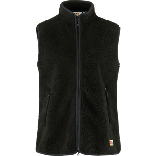 Fjällräven W Vardag Pile Fleece Vest 36/XS BLACK