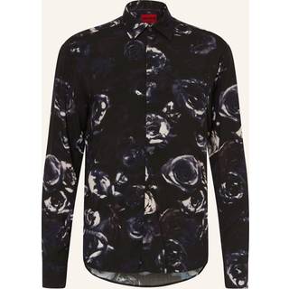HUGO Ermo Long Sleeve Shirt Black